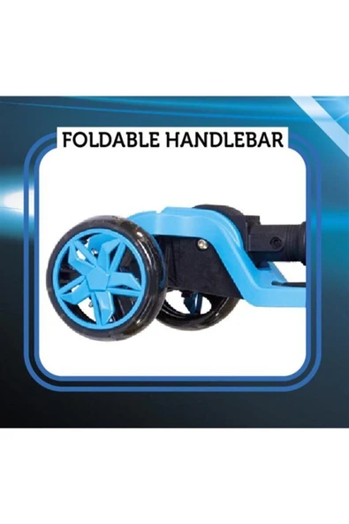 Cool Wheels Tulpar 4 Yaş Ve Üzeri Katlanabilir Işıklı Scooter ürün görseli 1