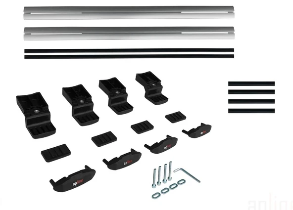Ara Atkı Tavan Barı Basic Model 140cm Gri (2 Adet) - Resim 5