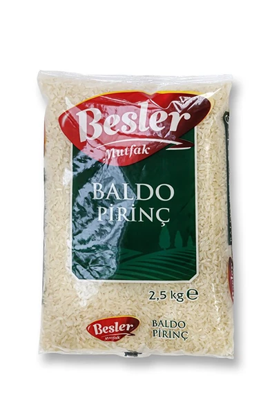 Besler Mutfak Baldo Pirinç 2,5 Kg ürün görseli 1
