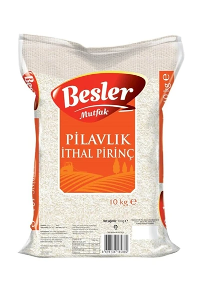 Besler Mutfak Pilavlık Pirinç 10 Kg ürün görseli 1
