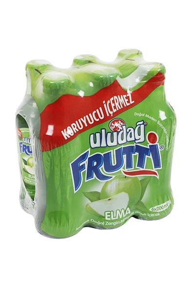 Uludağ Frutti  Elma 6X200 Ml ürün görseli 1