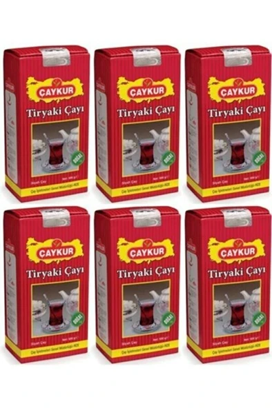 Çaykur Tiryaki 500 gr 6'lı Avantaj Paket ürün görseli 1