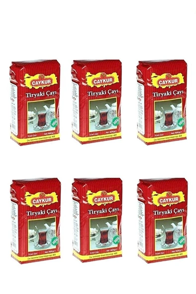 Çaykur Tiryaki 1 Kg Dökme Çay X 6 Adet ürün görseli 1