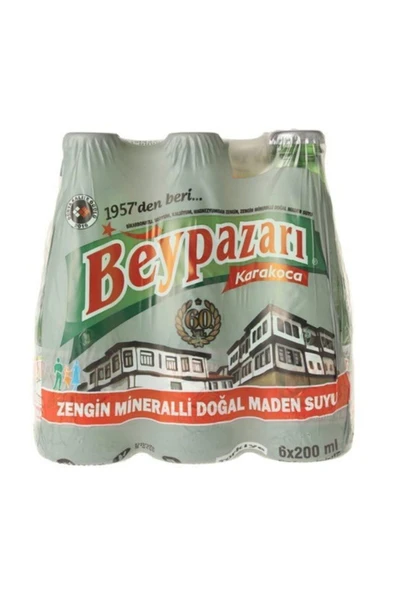 Doğal Sade Soda Maden Suyu 24x200 ml ürün görseli 1