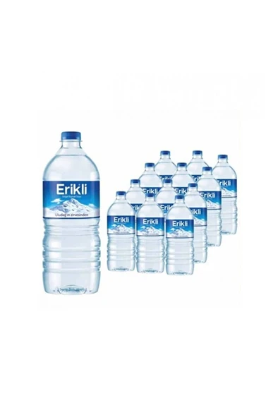 ERİKLİ Su 1 Lt. 12'li Paket Su - Resim 2