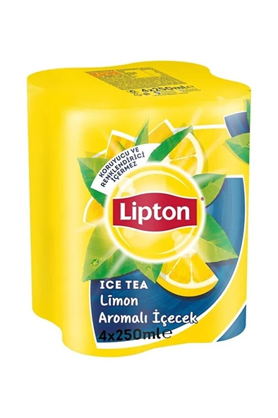 Ice Tea Limon 250 ml 4'lü ürün görseli 1
