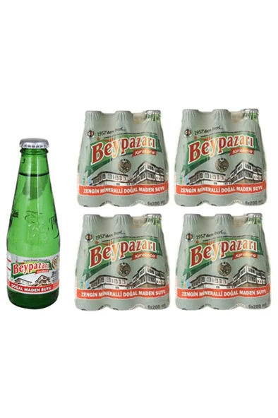 BEYPAZARI Sade Soda 200ml X 24 Adet ürün görseli 1