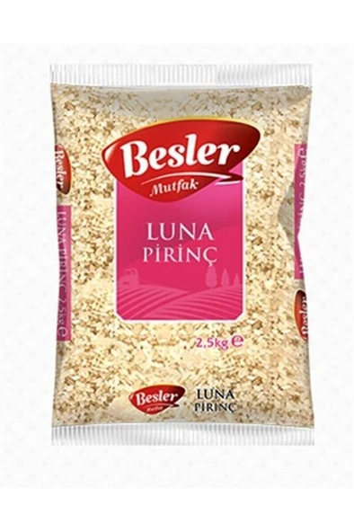 Besler Mutfak Luna Pirinç 2,5 Kg ürün görseli 1