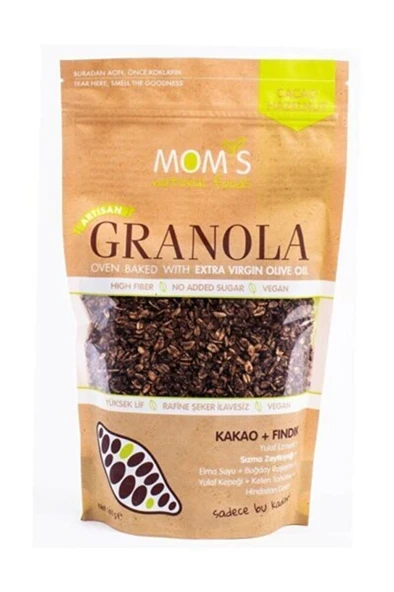 Mom's Granola Fındık-kakao 360 Gr ürün görseli 1