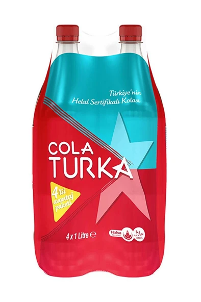 Cola 1 Lt 4 Adet - Resim 2
