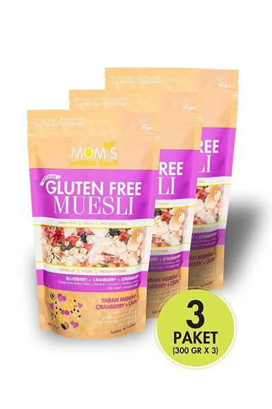 3'lü Glutensiz MÜSLİ 300 G ürün görseli 1