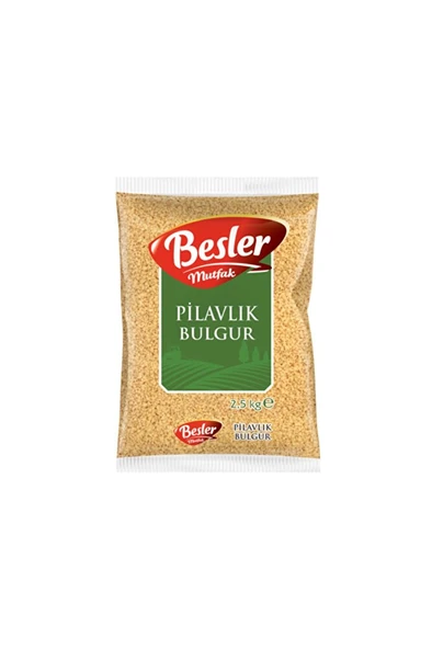 BESLER Mutfak Pilavlık Bulgur 2,5 Kg ürün görseli 1