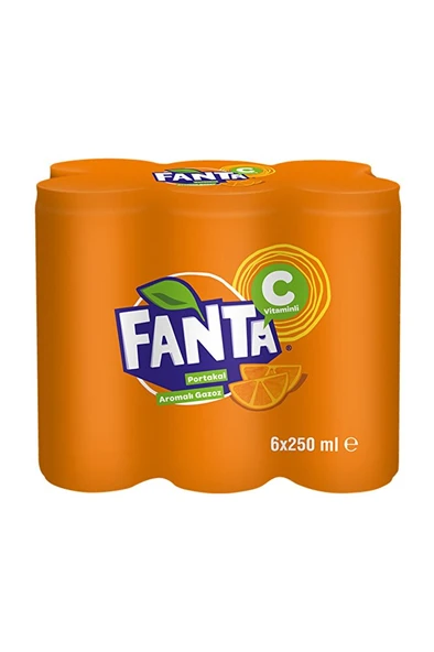 FANTA 6X250 Ml Kutu ürün görseli 1