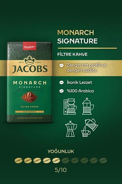 Monarch Filtre Kahve 250gr - Resim 2