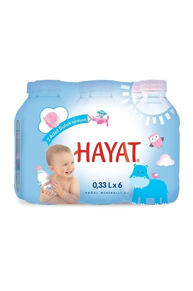 HAYAT Su Bebeklere Özel 330 ml 6'lı ürün görseli 1