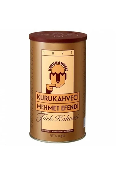 MEHMET EFENDİ Türk Kahvesi 500gr - Teneke ürün görseli 1