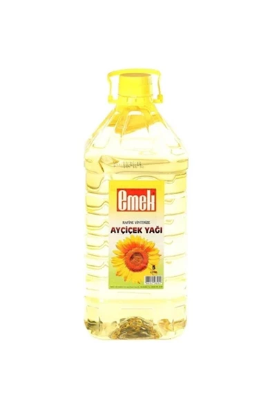 Emek Ayçiçek Yağı Pet 5 Lt ürün görseli 1