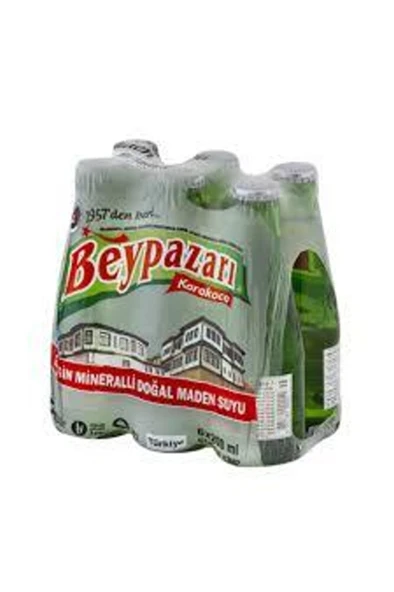 Doğal Sade Soda Maden Suyu 6x200 Ml ürün görseli 1