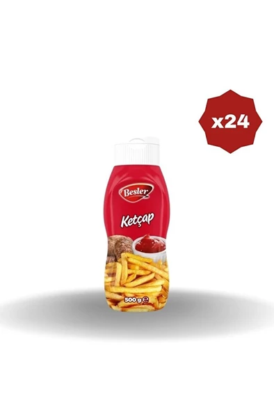BESLER KETÇAP 500 GR X 24 ADET ürün görseli 1