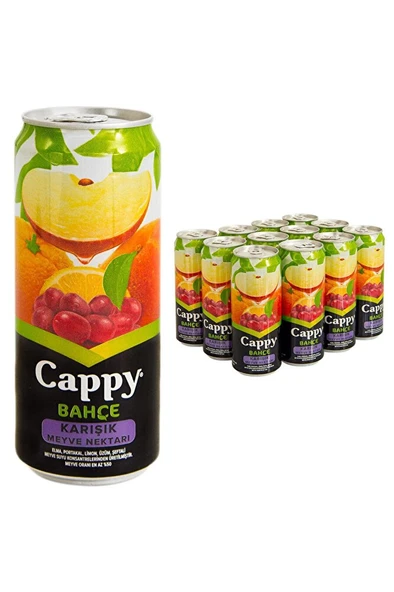 CAPPY Meyve suyu Kutu Karişık 330 Ml Tnk*12 ürün görseli 1