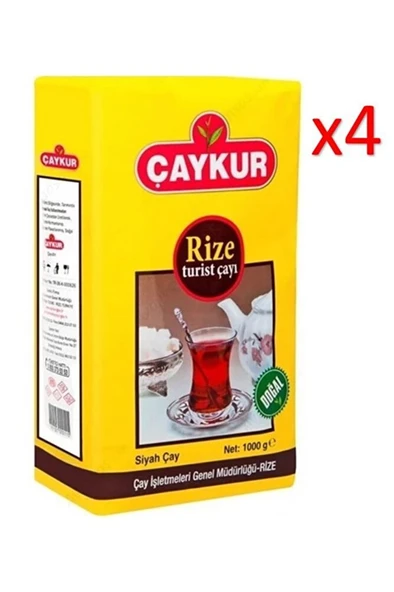 Rize Turist Çay 1000 Gr X 4 Adet ürün görseli 1
