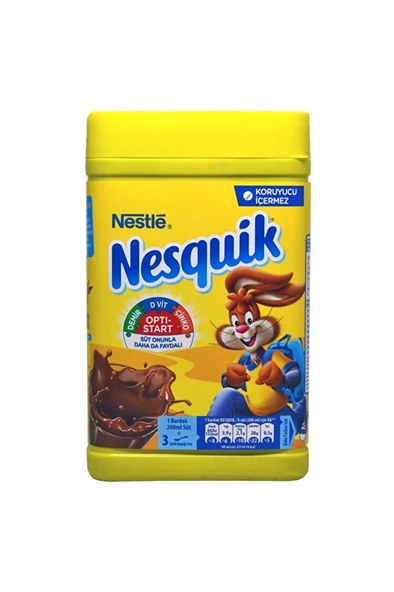 Nesquik Çikolatalı İçecek Tozu 420 g  X 4 Adet ürün görseli 1
