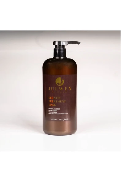 JULWEN Keratın Treatment Mask 1000 ml (saç bakım kremi) ürün görseli 1