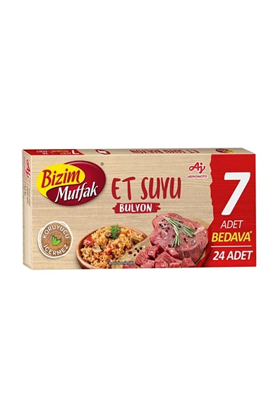BİZİM MUTFAK Et Bulyon 24'lü 240 gr ürün görseli 1
