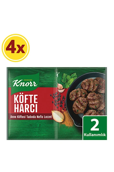 KNORR Köfte Harcı 82 gr X 4 Adet ürün görseli 1