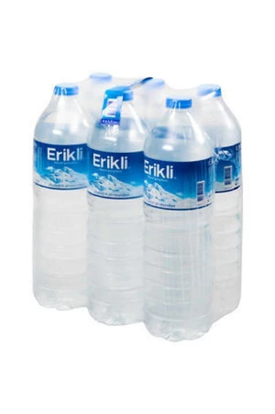 ERİKLİ 6'lı Paket Su 1.5 lt ürün görseli 1