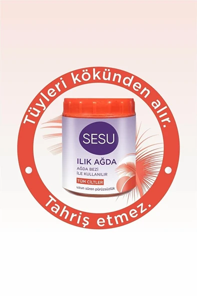 SESU Ilık Ağda 250 gr x 2 adet - Resim 2