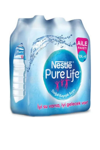6'lı Su 1,5 lt ürün görseli 1