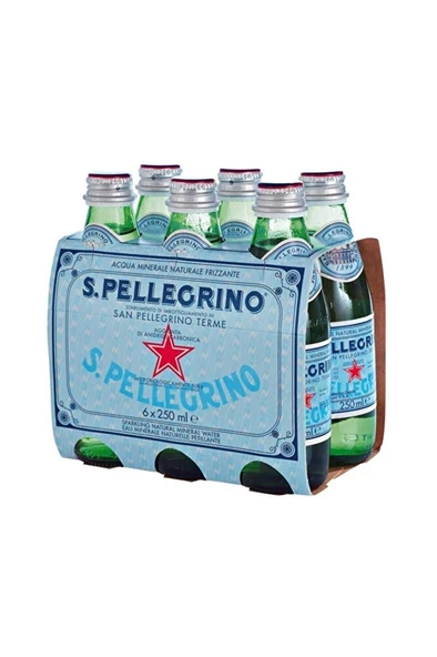 San Pellegrionu 250 ml 6'lı ürün görseli 1
