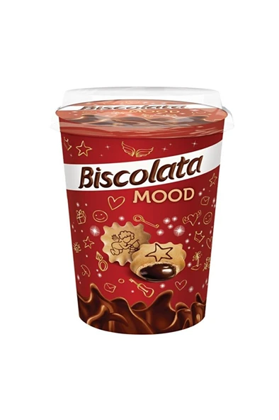 ŞÖLEN BİSCOLATA Mood 125 Gr Sütlü Çikolatalı Bisküvi ürün görseli 1