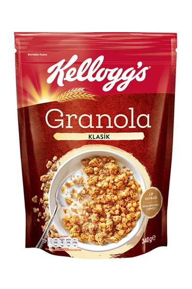 Klasik Granola 340 G,%56 Yulaf Içerir,lif Kaynağı,kahvaltılık Gevrek ürün görseli 1