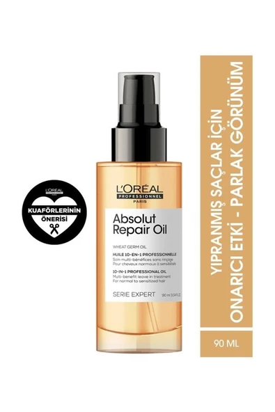 L'OREAL PROFESSİONNEL Serie Expert Absolut Repair Yıpranmış Saçlar Için 90ml ürün görseli 1