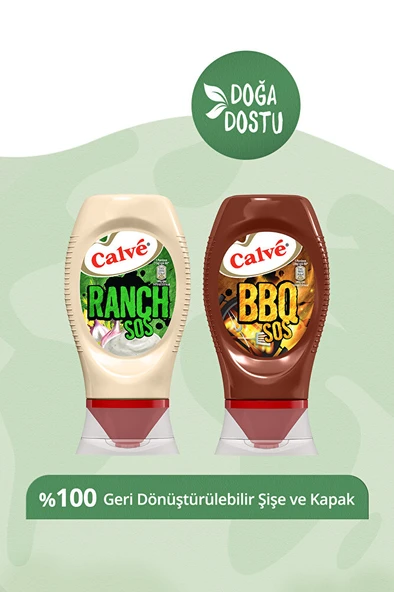 CALVE Sos Ranch 245 gr  Barbekü sos 290 gr ürün görseli 1