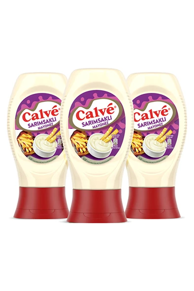 CALVE Sarımsaklı Mayonez X 3 Adet - Resim 2