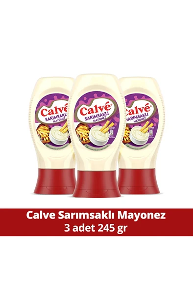 CALVE Sarımsaklı Mayonez X 3 Adet ürün görseli 1