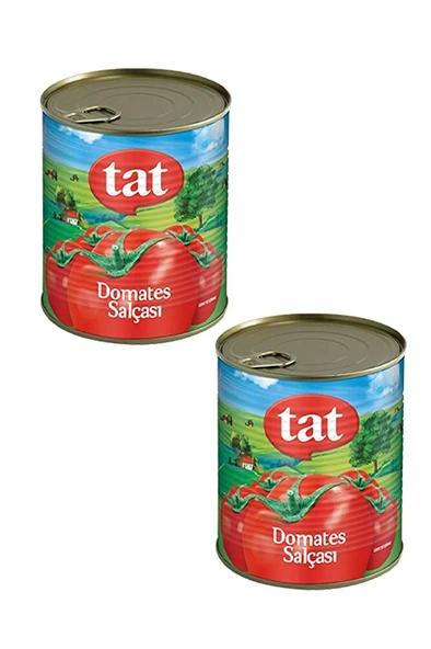 TAT 2 Adet Domates Salçası 830 Gr ürün görseli 1