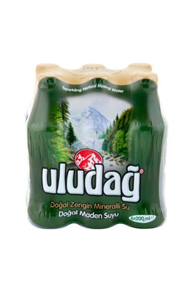 ULUDAĞ Maden Suyu Soda 6 Lı ürün görseli 1