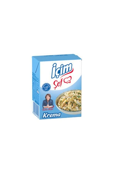 İÇİM Şef %35 Yağlı Krema 200 Ml 10 * Adet ürün görseli 1