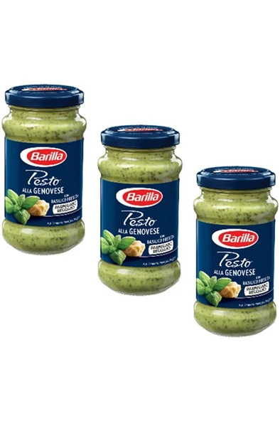 Fesleğenli Pesto (pesto Genovese) Makarna Sosu 190 Gr. X 3 Adet ürün görseli 1