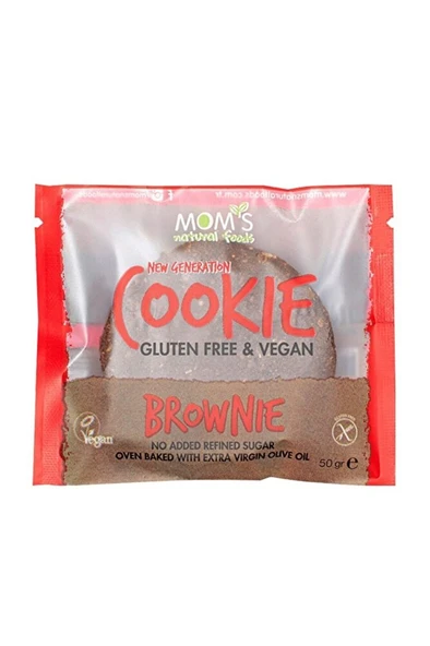 Mom's Natural Foods Glutensiz Brownie Kurabiye 50gr  Mom's Granola ürün görseli 1