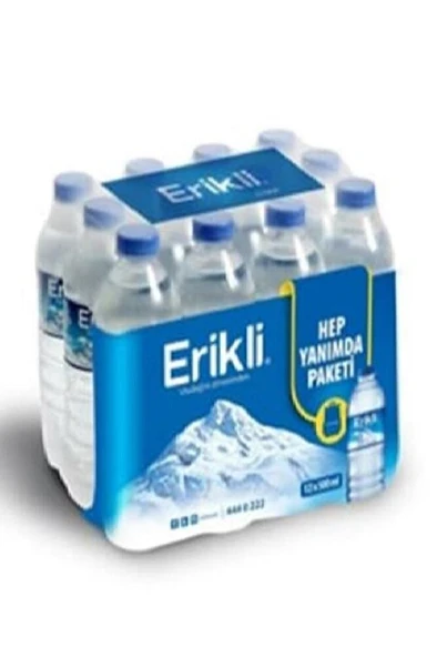 ERİKLİ Su Pet 0.5 Lt 12'li Paket ürün görseli 1