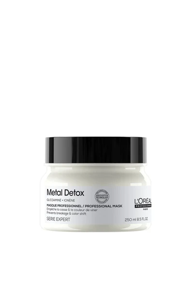 L'OREAL PROFESSİONNEL Serie Expert Metal Detox Renkli Ve Açıcı Ile Işlem Görmüş Saçlar Için Metal Ka ürün görseli 1