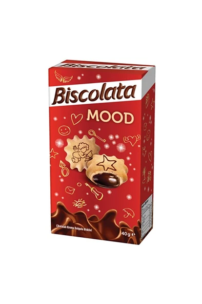ŞÖLEN BİSCOLATA Çikolata Krema Dolgulu Bisküvi 40 G ürün görseli 1