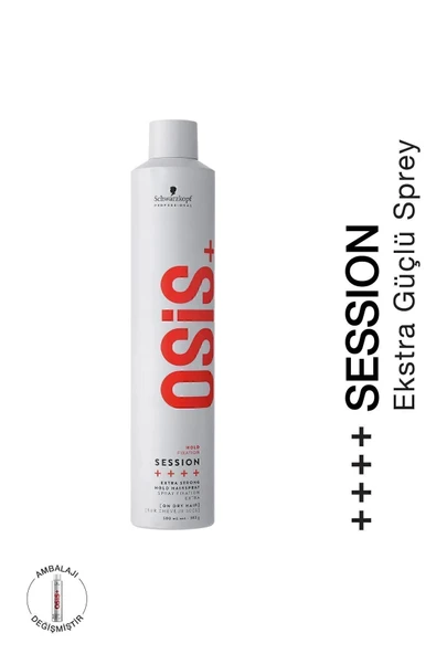 OSİS Session Ekstra Guclu Tutucu Sprey 300ml Neme, Isıya Ve Rüzgara Karşı Kalıcı Koruma ürün görseli 1