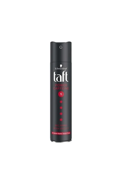 4'lü Taft Saç Spreyi Power 250 ml. Cafein ürün görseli 1