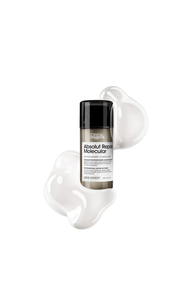 L'OREAL PROFESSİONNEL Serie Expert Absolut Repair Molecular Yıpranmış Saçlar İçin Moleküler Onarıcı Maske 100 ml ürün görseli 1